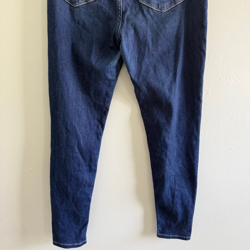 Flying Monkey | Women’s Sz 29 High Rise Skinny Ankle Jeans Dark Wash Casual - Picture 10 of 11